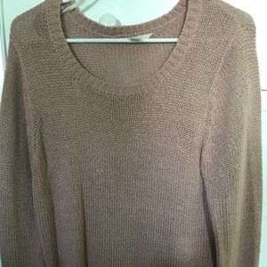 Light pink knit sweater